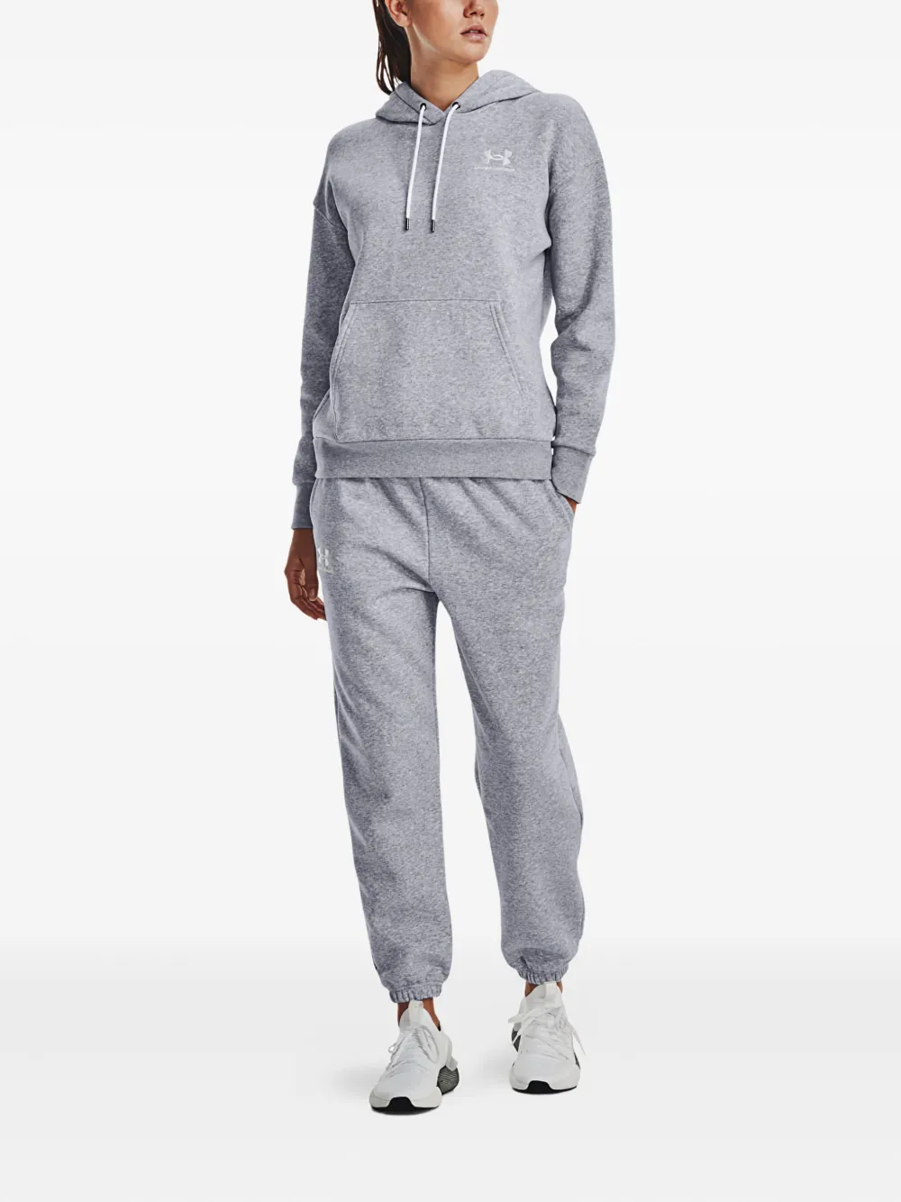 Under Armour X Ua Rival Logo Detail Track Trousers In Gray