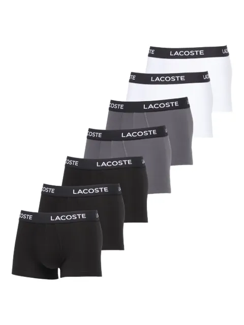 Lacoste logo-waistband boxers (pack of seven)
