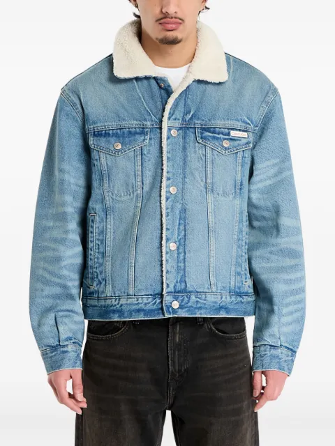 Calvin Klein 90s sherpa denim jacket