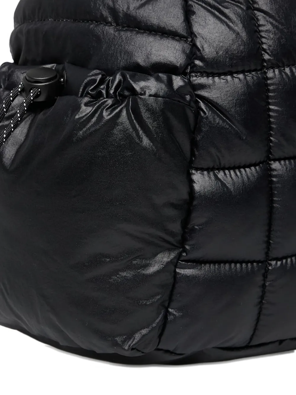 Nike Mini Sportswear Puffle Quilted Backpack In Black
