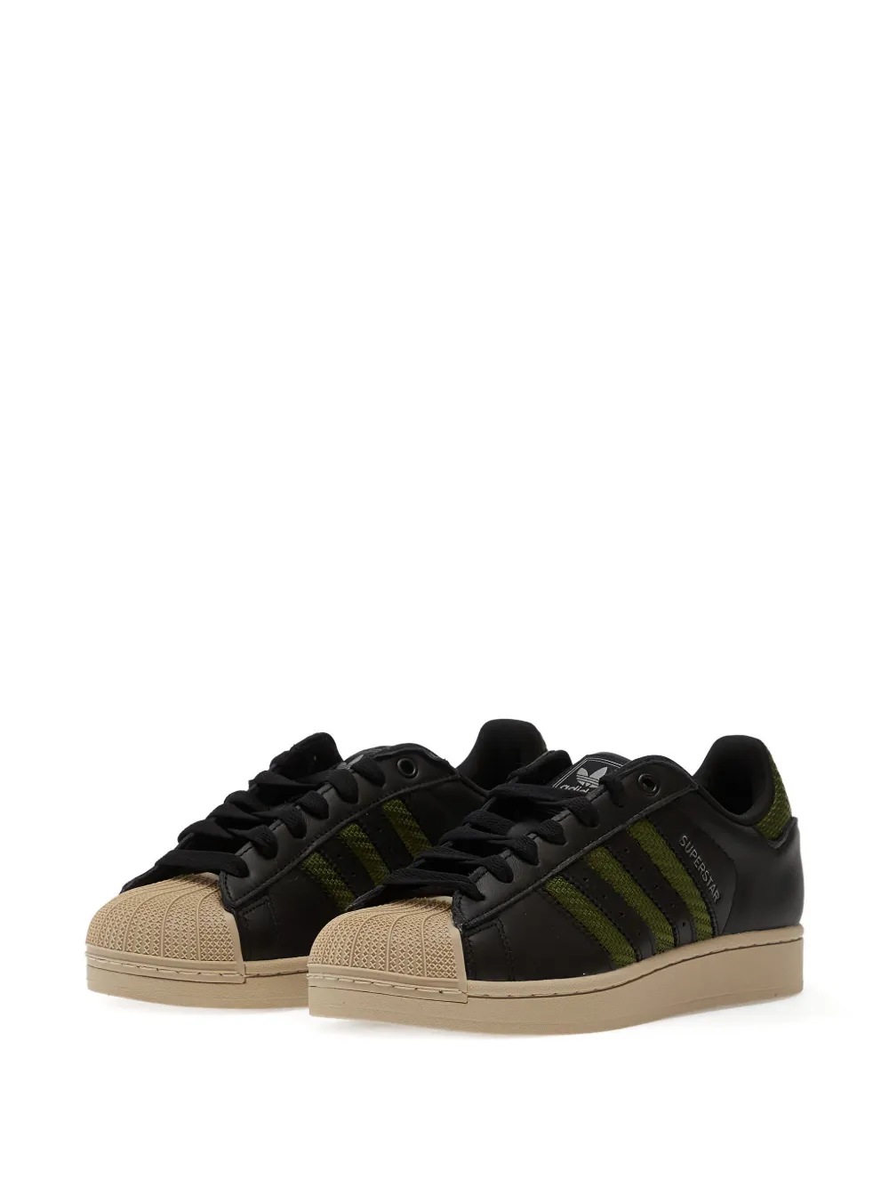 adidas Superstar II lace-up sneakers Zwart