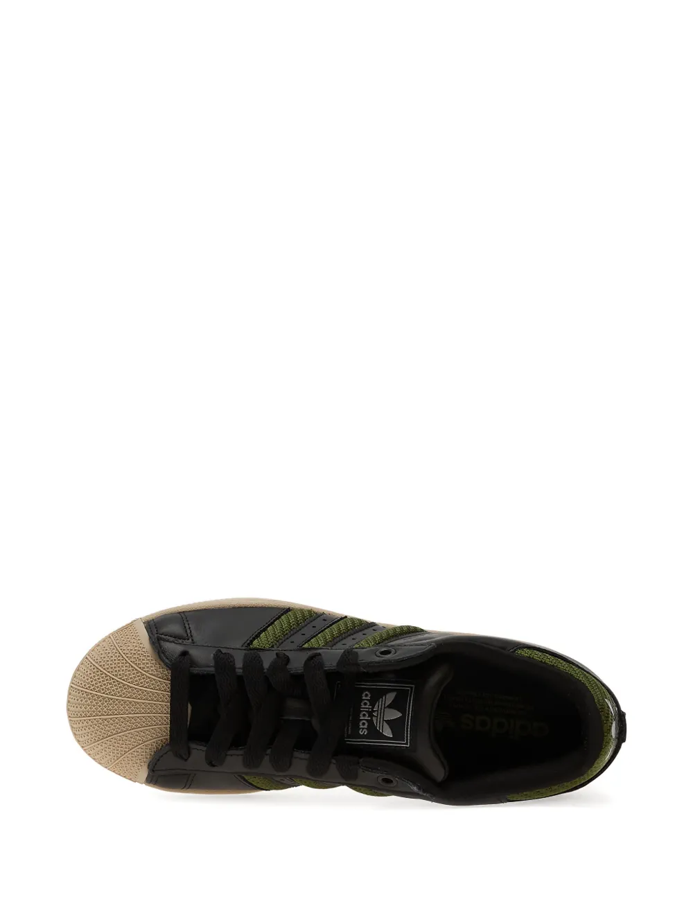 adidas Superstar II lace-up sneakers Zwart