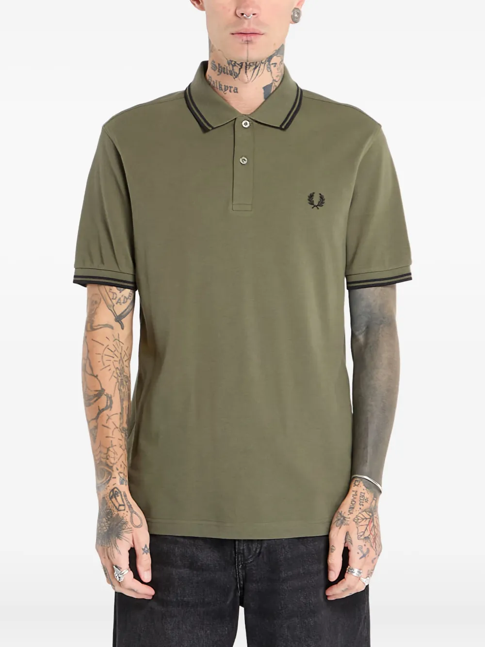 Fred Perry playera tipo polo en colaboración con Fred Perry | verde | Image 1
