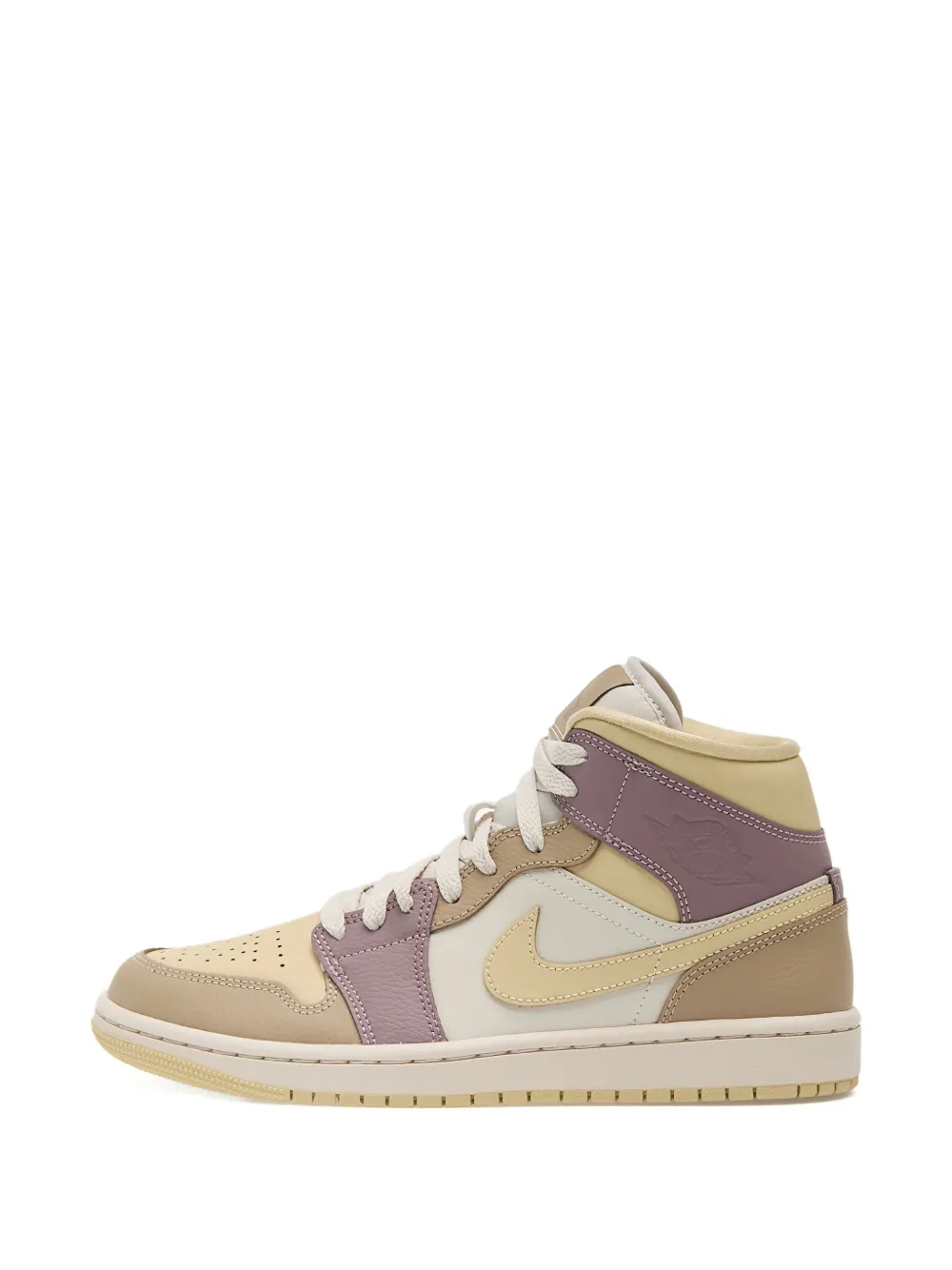 Jordan Air  1 Mid Sneakers In Animal Print