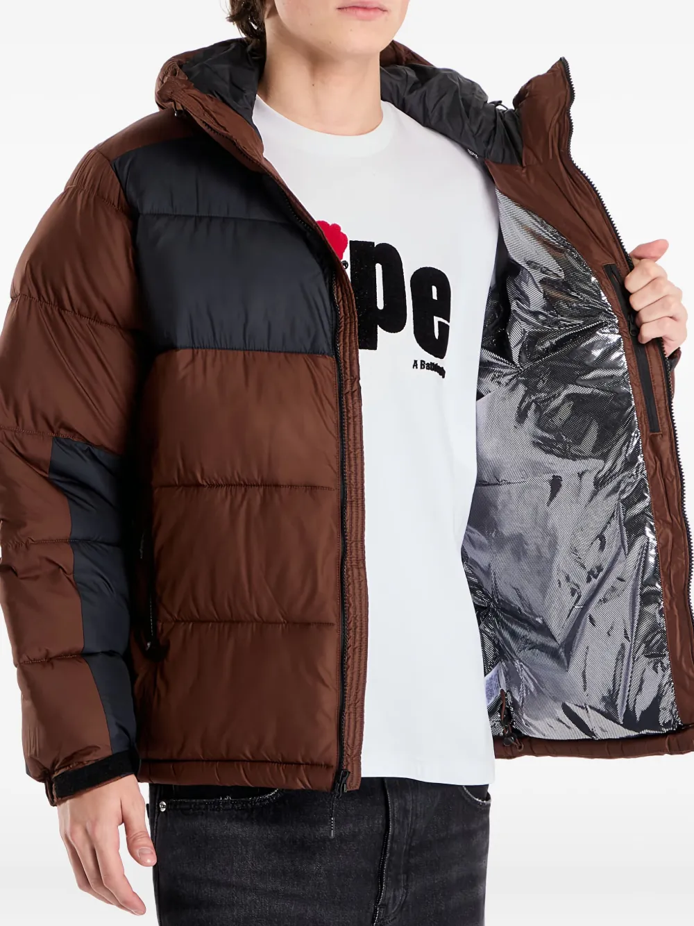 Columbia Pike Lake™ II jack met colourblocking Bruin