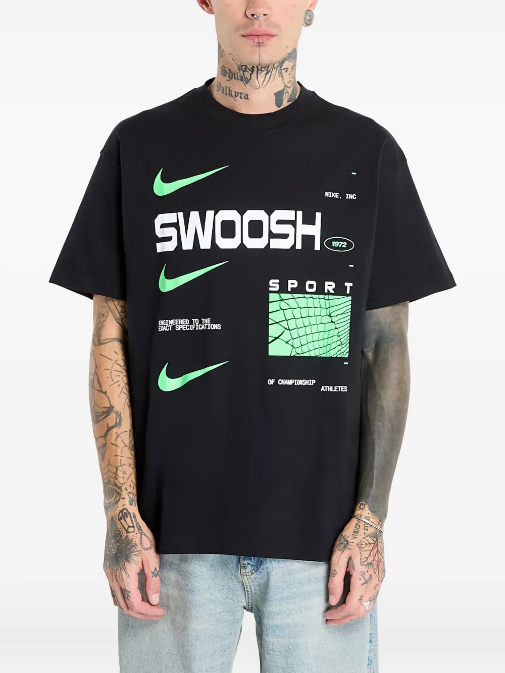 Nike Max90 T-shirt Zwart