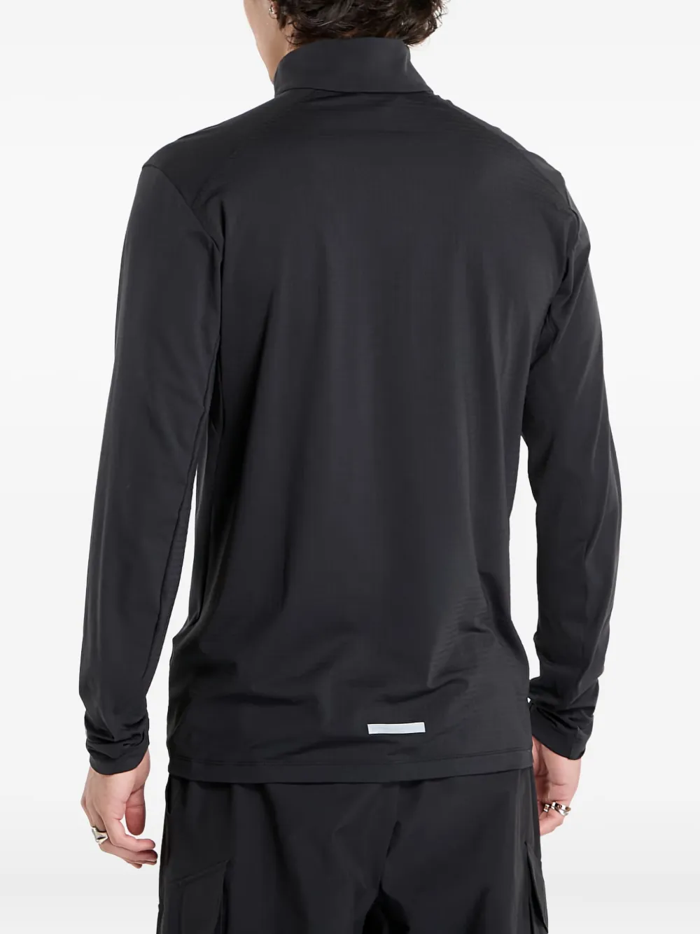 adidas Terrex Xperior T-shirt met halve rits en lange mouwen Zwart