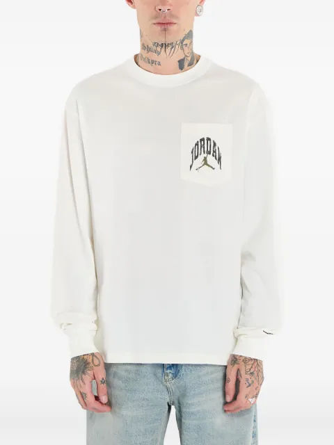 Jordan Brooklyn long-sleeve crew-neck T-shirt