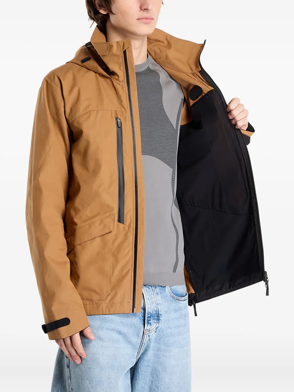 Tilak Loke Jacket In Brown