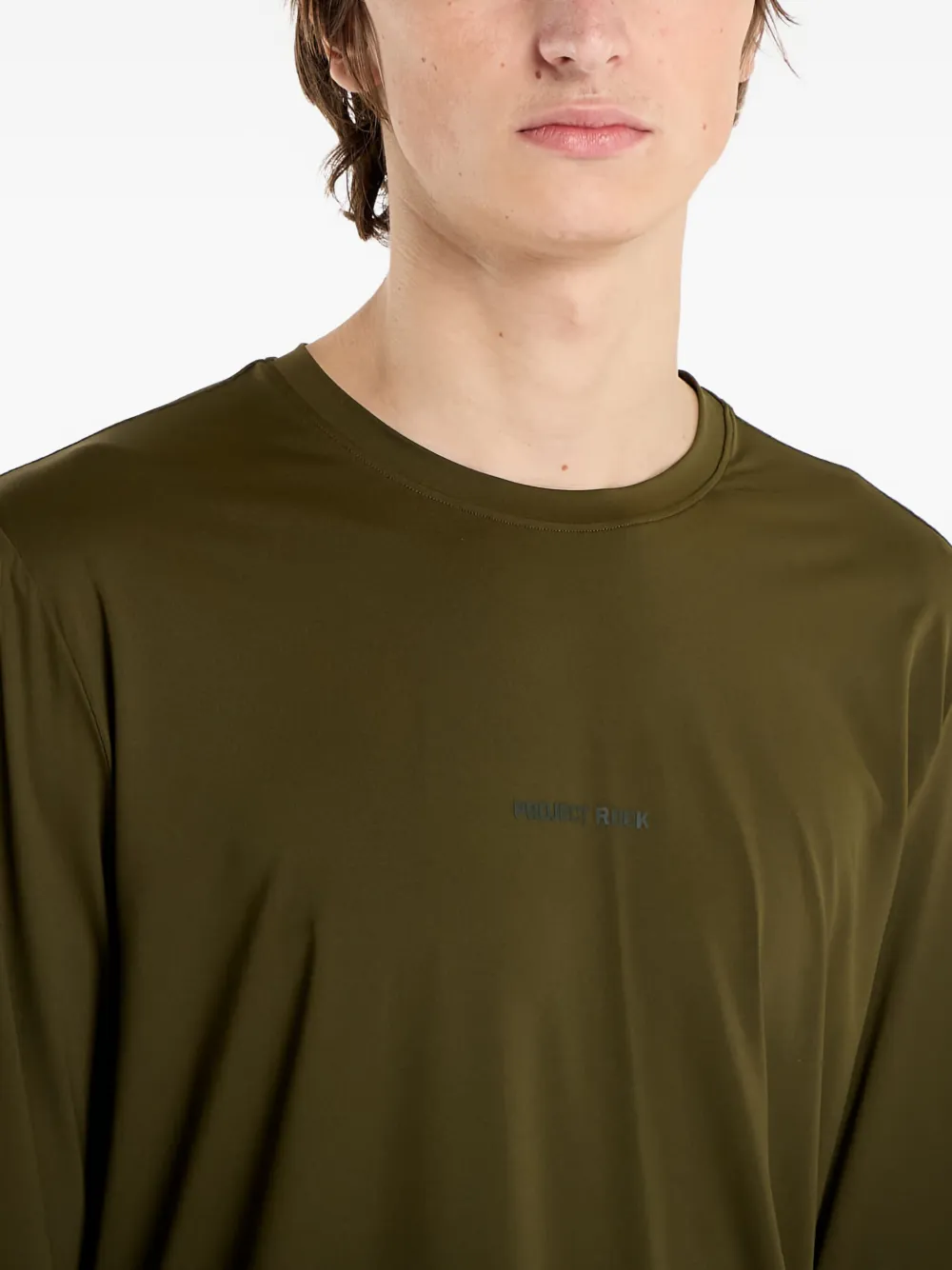 Under Armour Long-sleeve T-shirt In Green