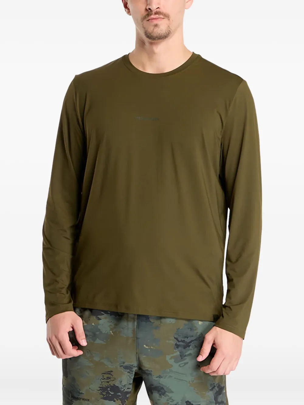 Under Armour Long-sleeve T-shirt In Green