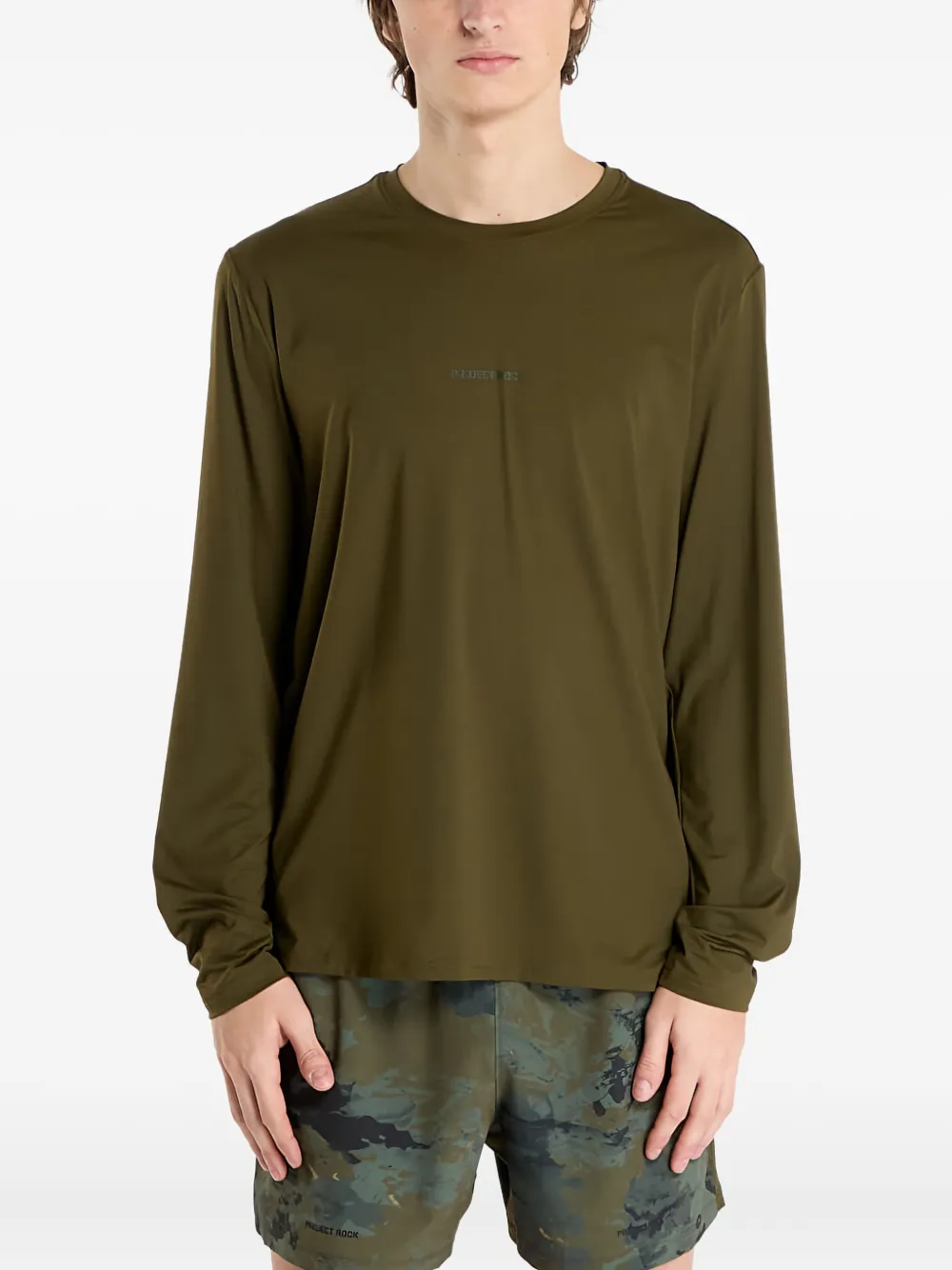 Under Armour Long-sleeve T-shirt In Green