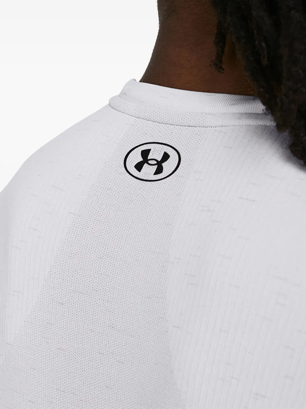 Under Armour Ua Vanish Seamless T-shirt In White