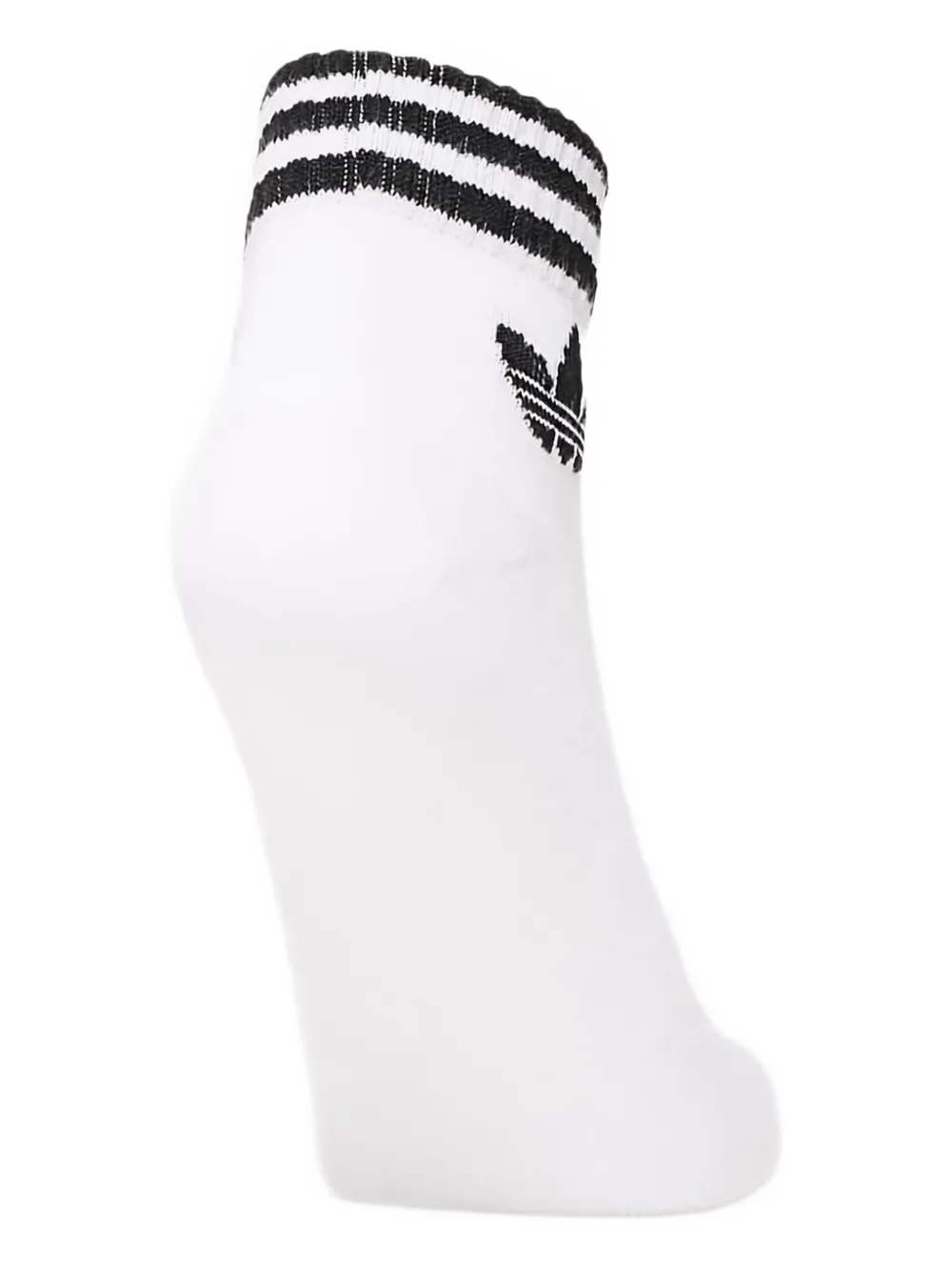 Adidas Originals 3-stripes Ankle Socks In White