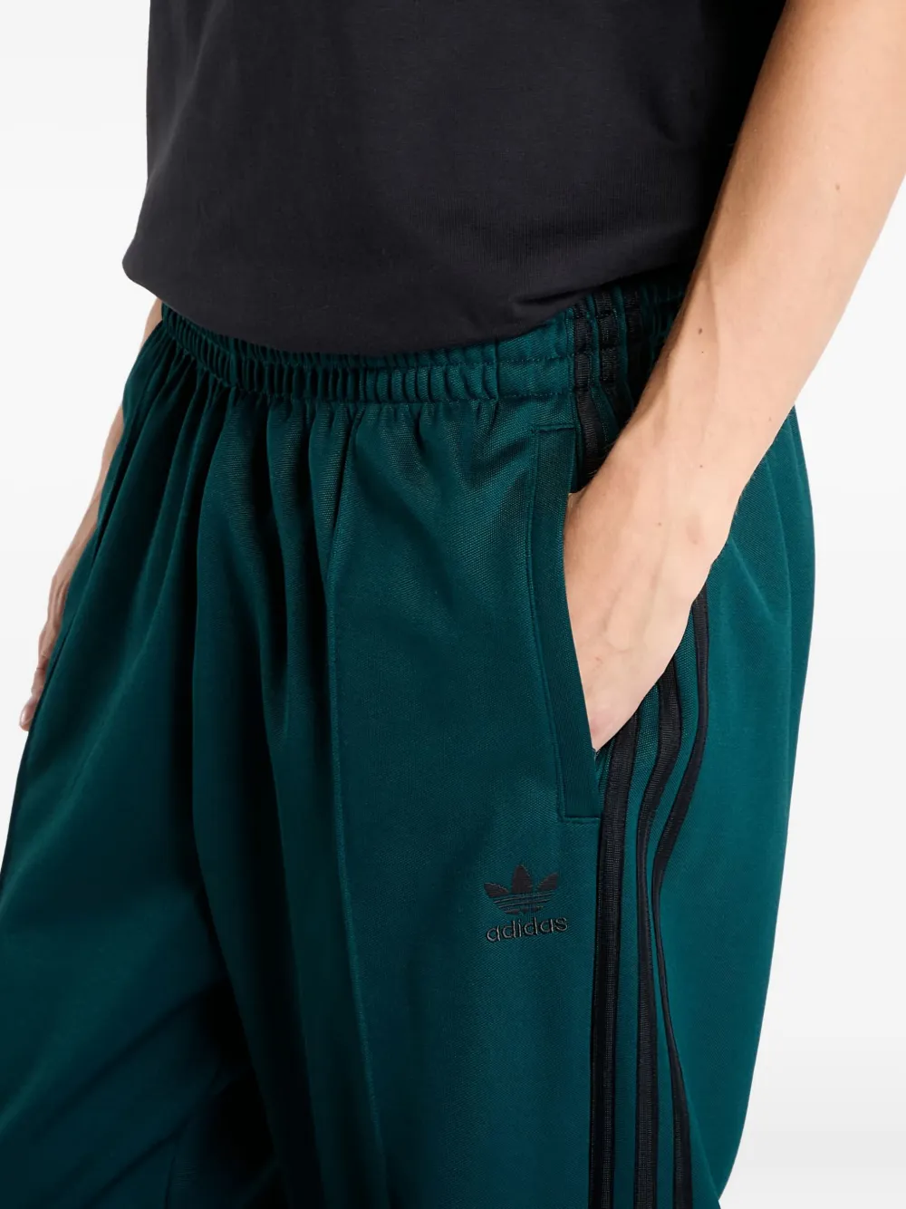 adidas Trainingsbroek met drie strepen Groen