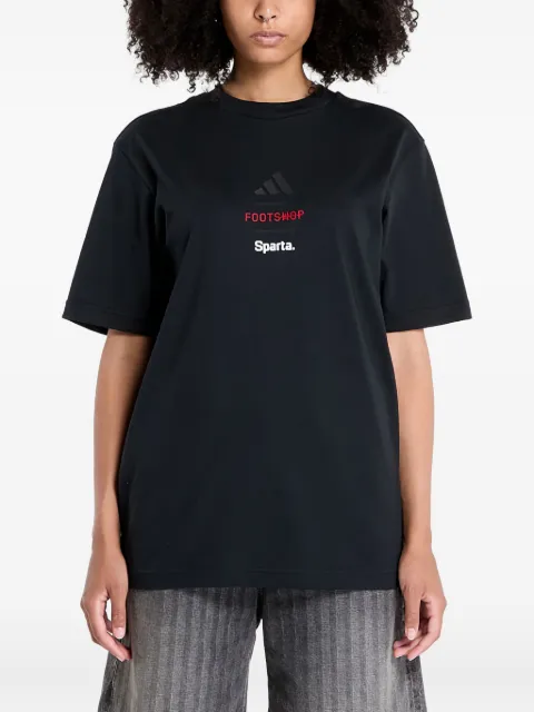adidas x Footshop x Sparta logo-print T-shirt