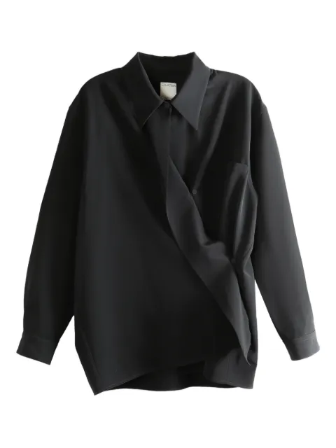 Calvin Klein pocket draped shirt