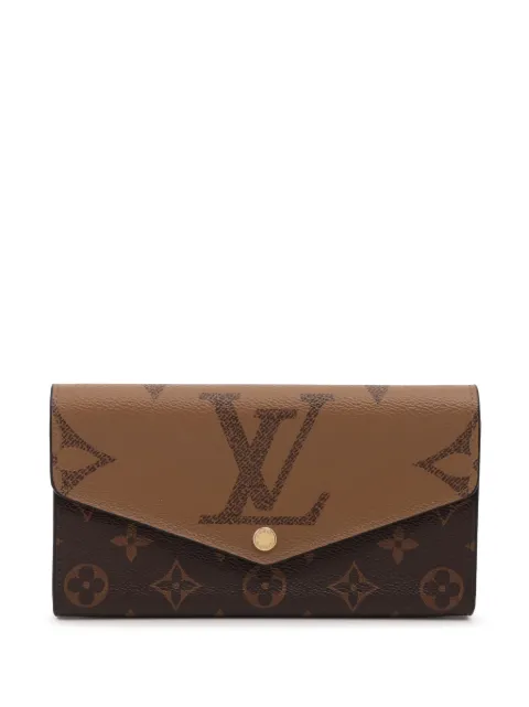 Louis Vuitton Pre-Owned 2021-2025 Monogram Sarah Reverse Wallet long wallets
