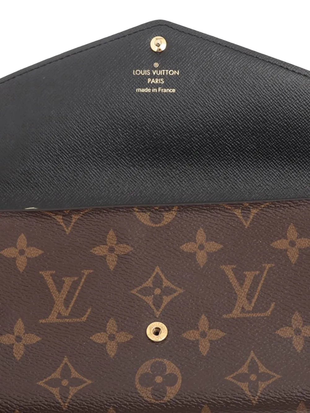 2021-2025 Monogram Sarah Reverse Wallet Long Wallets