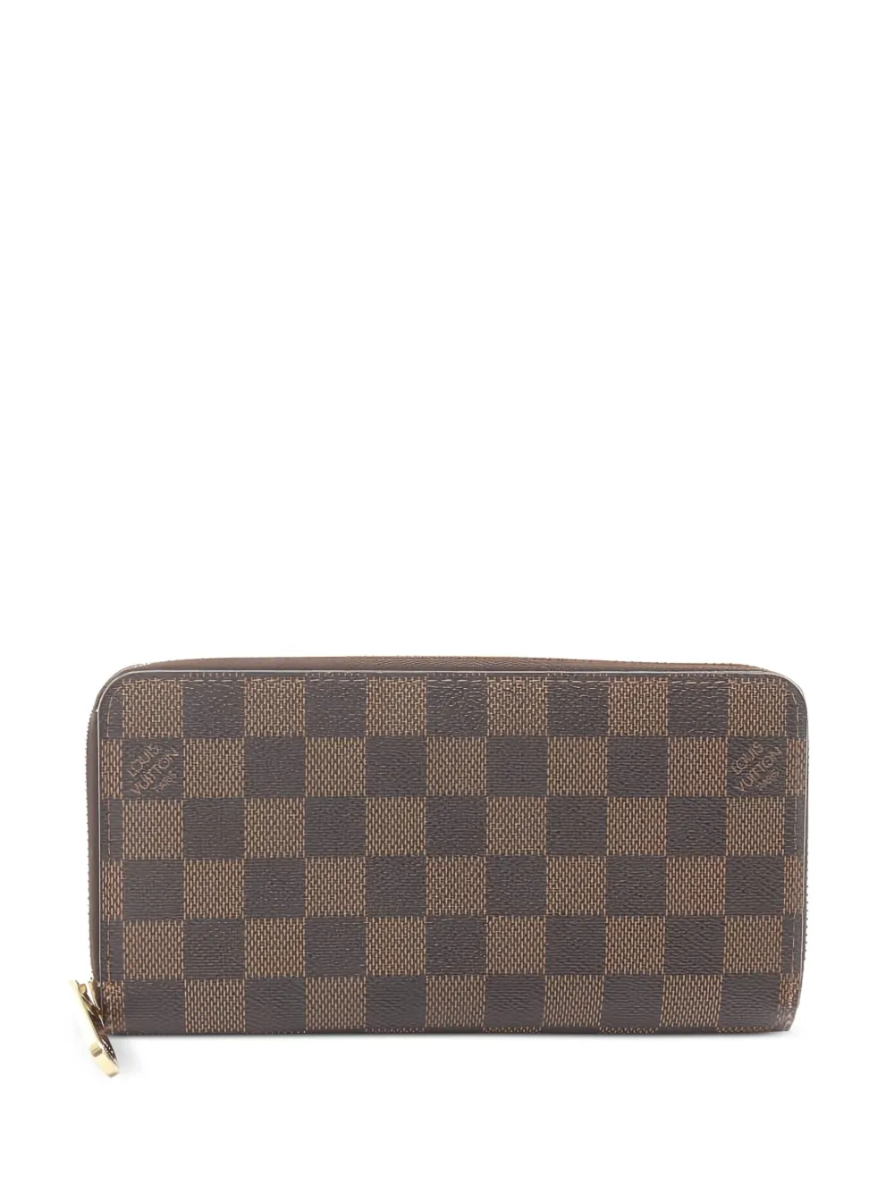 Louis Vuitton Pre-Owned 2008 Damier Ebene zippy wallet | Braun | Image 1