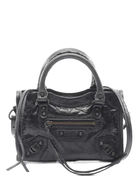 Balenciaga Pre-Owned 2020s Le City Nano braided tote bag