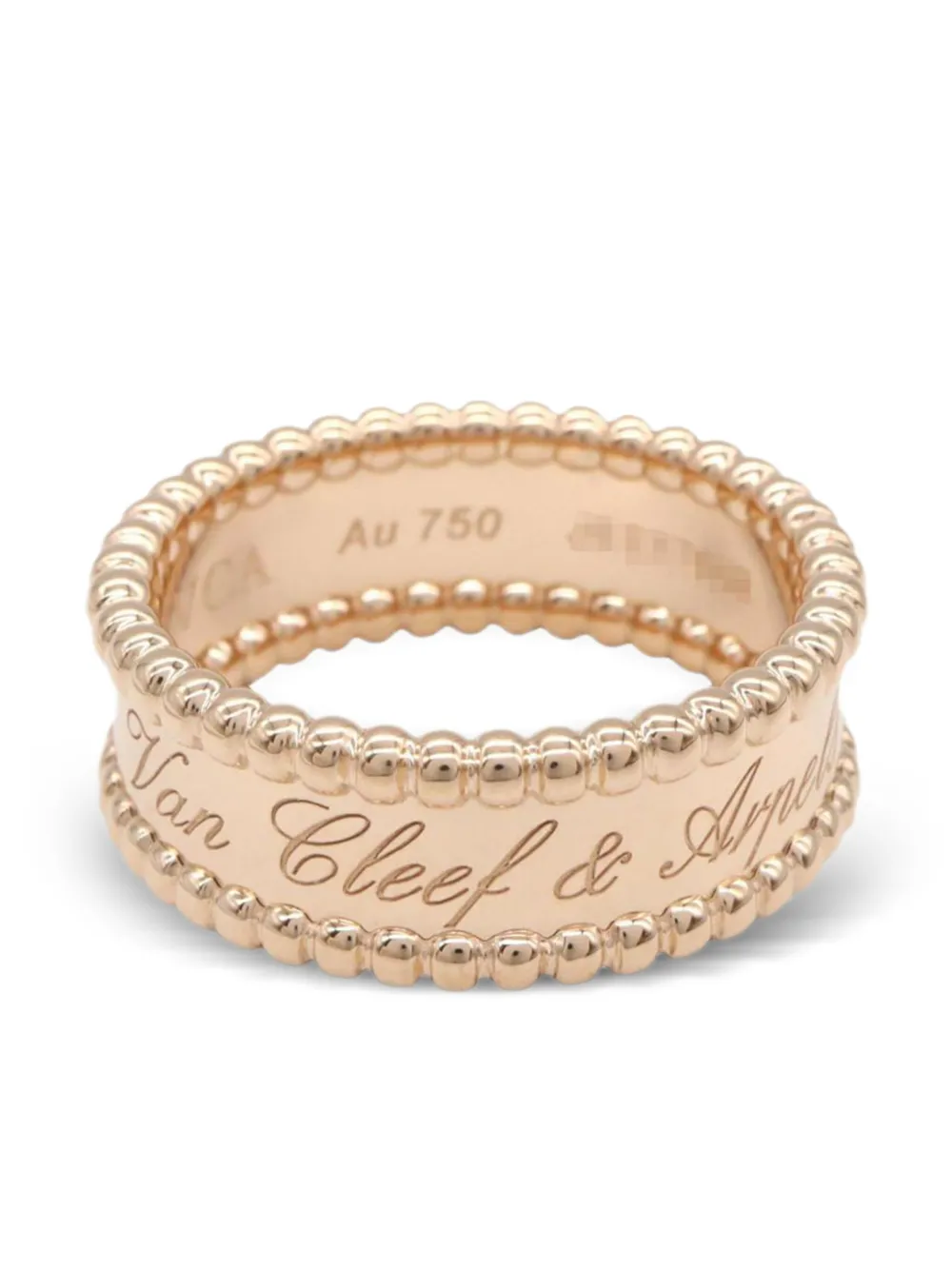 Van Cleef & Arpels Pre-Owned anillo Perlée Senior Tutor con cuentas 2010 | rosado | Image 1