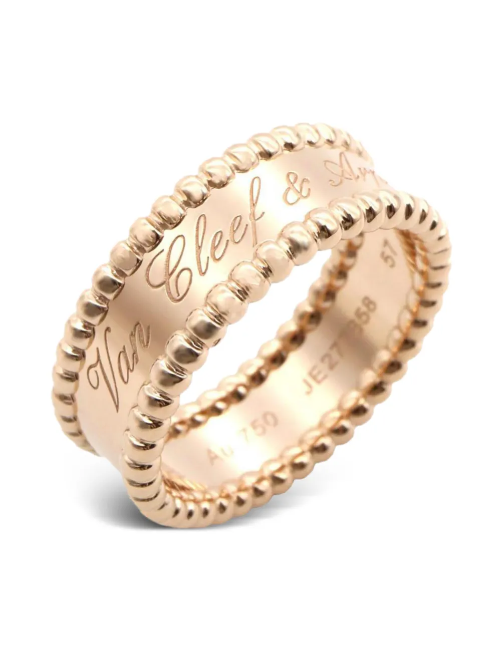 Van Cleef & Arpels Pre-Owned anillo Perlée Senior Tutor con cuentas 2010 | Image 2