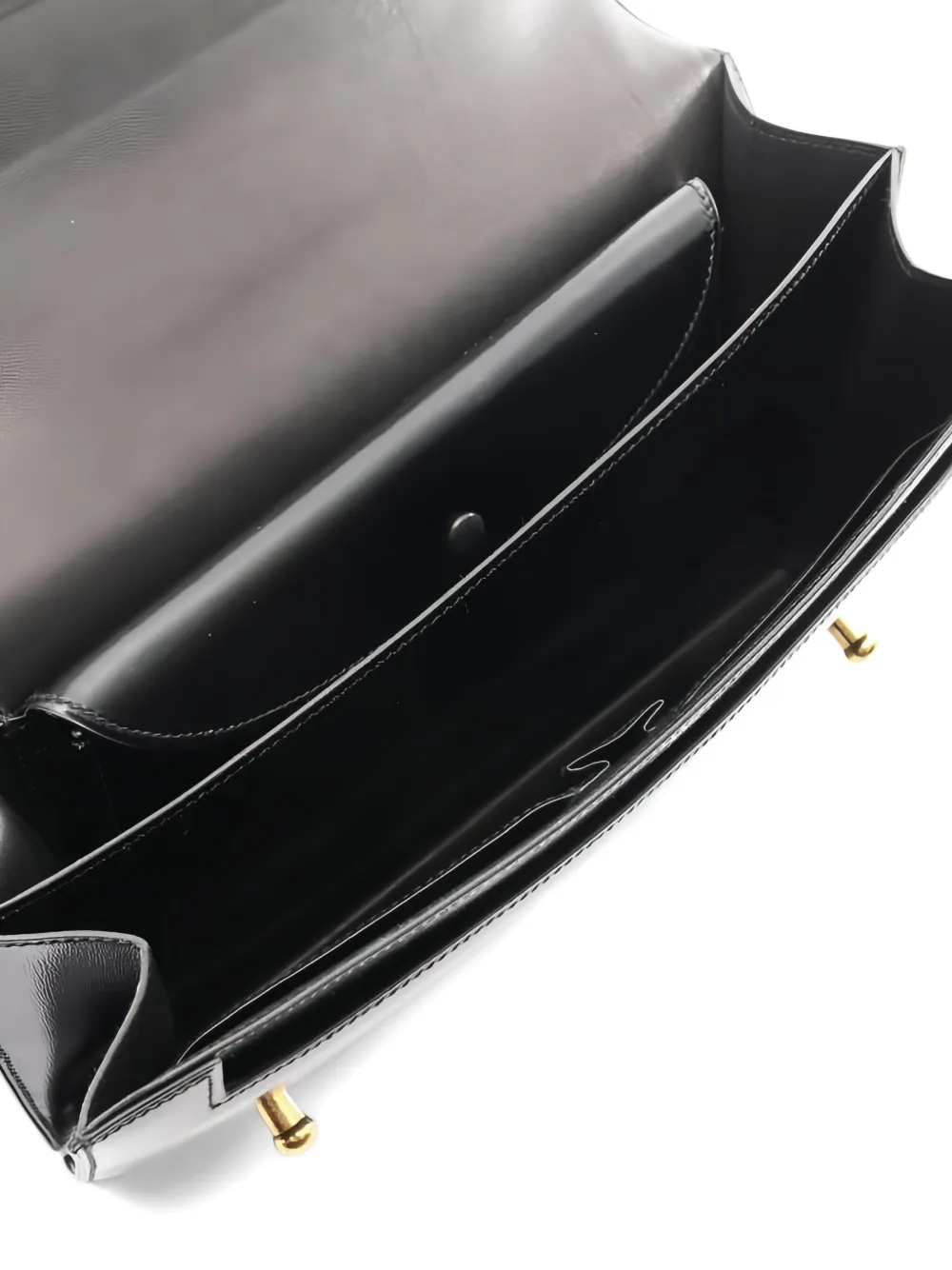 HERMES Pre-owned 1984 Piano Tote Bag In Black