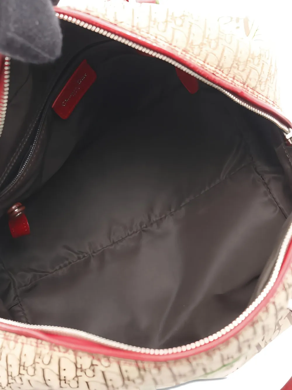 DIOR Pre-owned 2000s Trotter Pattern Tote Bag In Neutral