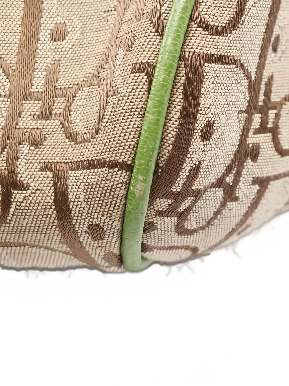 DIOR Pre-owned 2000s Trotter Pattern Tote Bag In Neutral