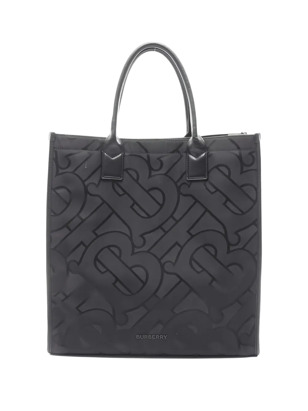 Burberry Pre-Owned 2000s TB-monogram tote bag | Black | Image 1