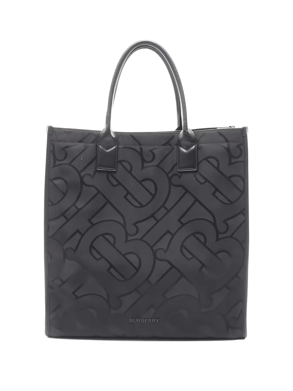 Burberry Pre-Owned 2000s TB-monogram tote bag | Black | Image 1