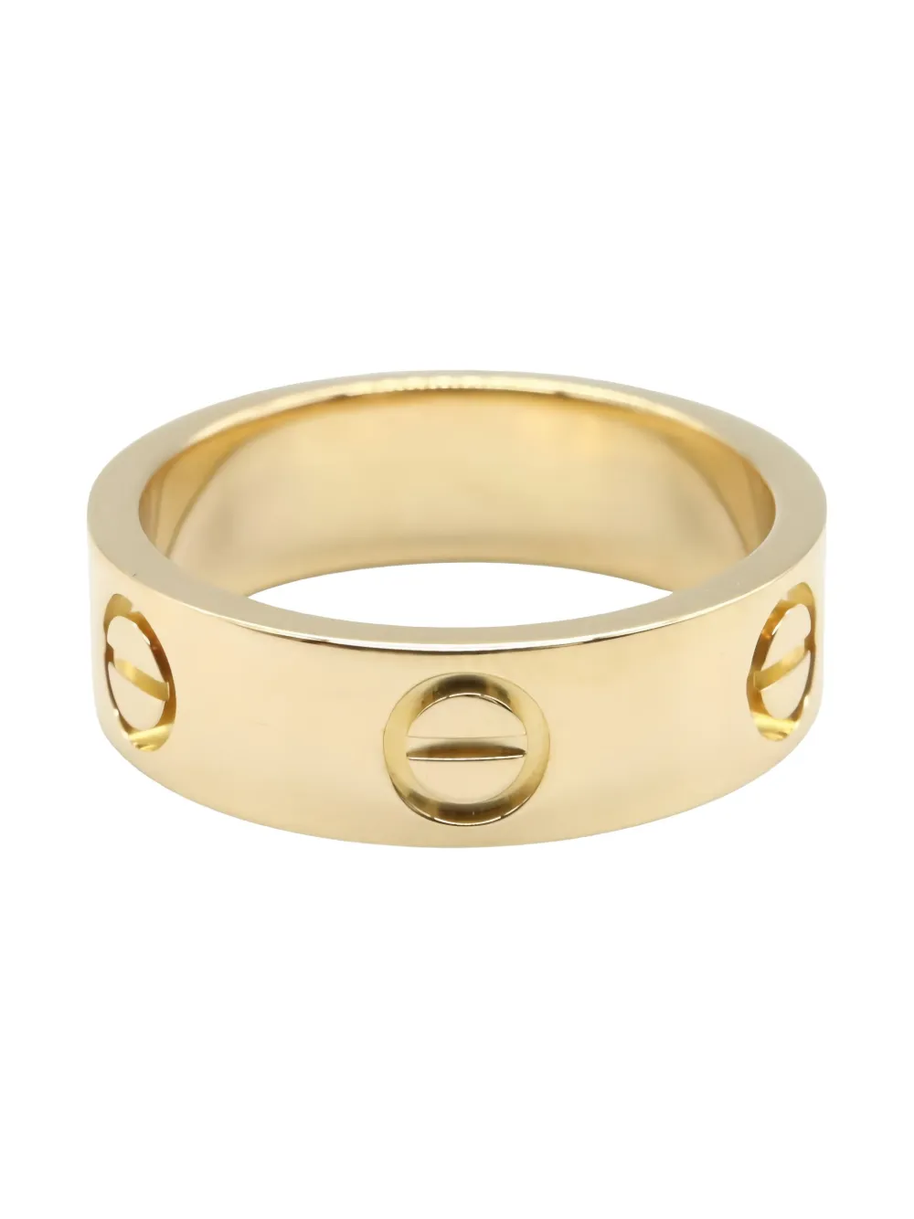 Cartier 2010s 18K yellow gold Love ring - ゴールドトーン Cartier 2010s 18K yellow gold Love ring - ゴールドトーン