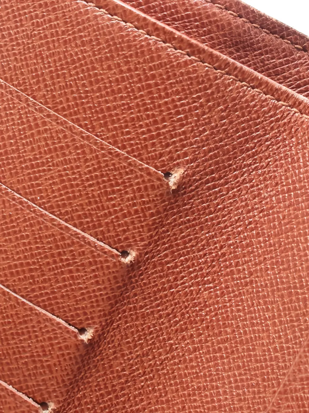 LOUIS VUITTON Pre-owned Monogram Zip Bi-fold Wallet In Brown