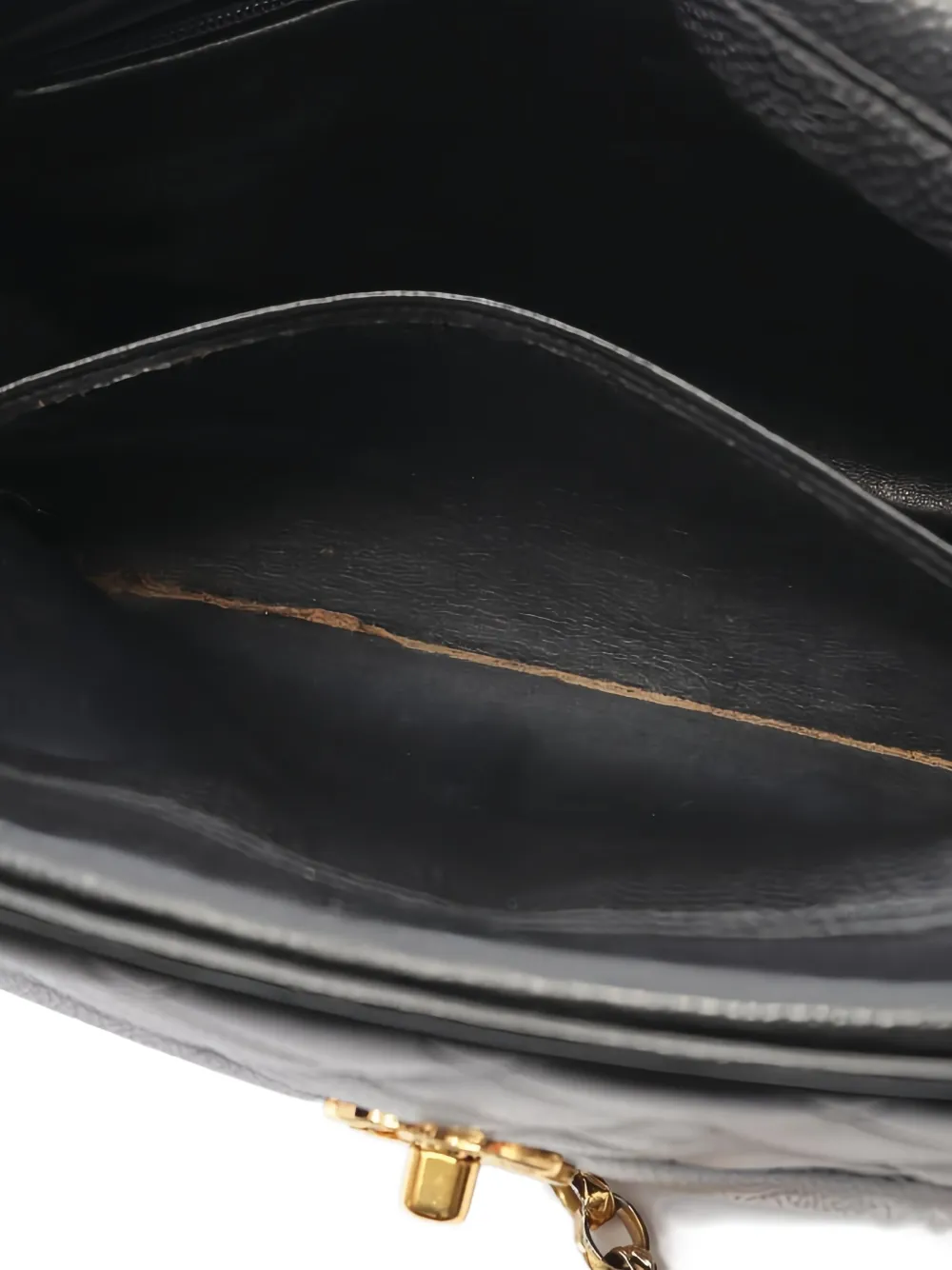 CHANEL Pre-owned 1996-1997 Diamond-quilting Shoulder Bag In Black