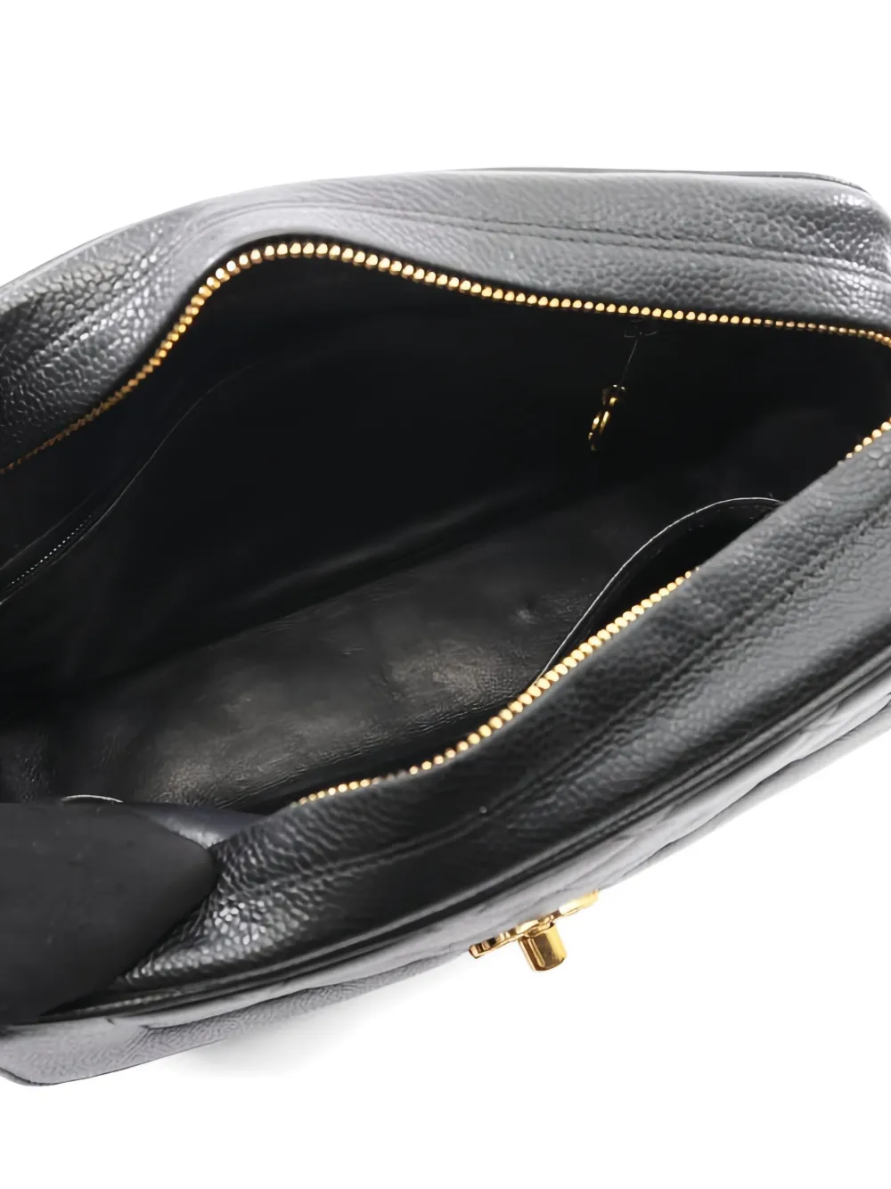 CHANEL Pre-owned 1996-1997 Diamond-quilting Shoulder Bag In Black