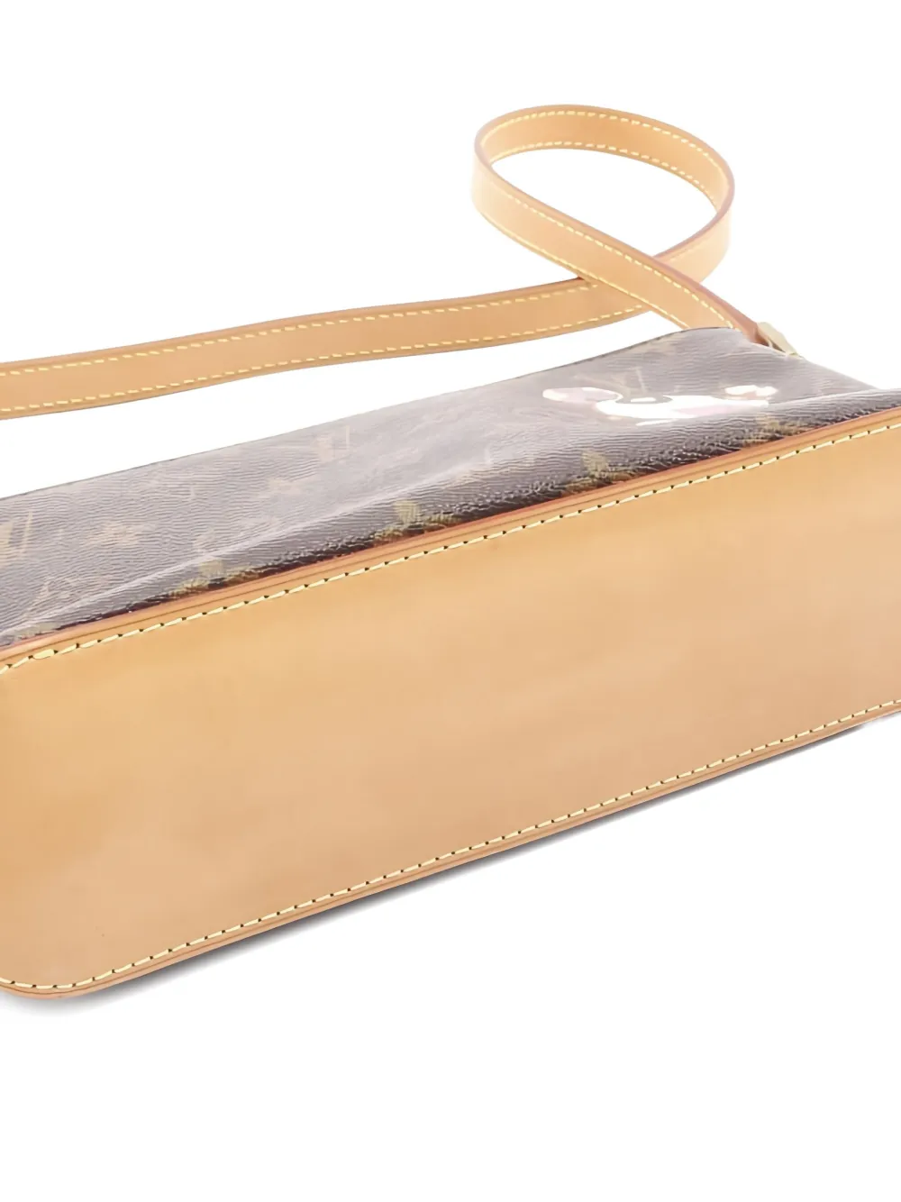 Pre-owned Louis Vuitton X Takashi Murakami 2004 Trotter Panda Shoulder Bag In Brown