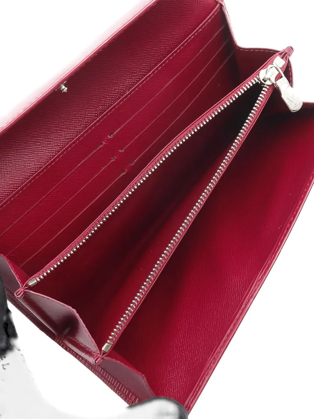 Pre-owned Louis Vuitton 2012 Sara Épi-leather Wallet In Pink