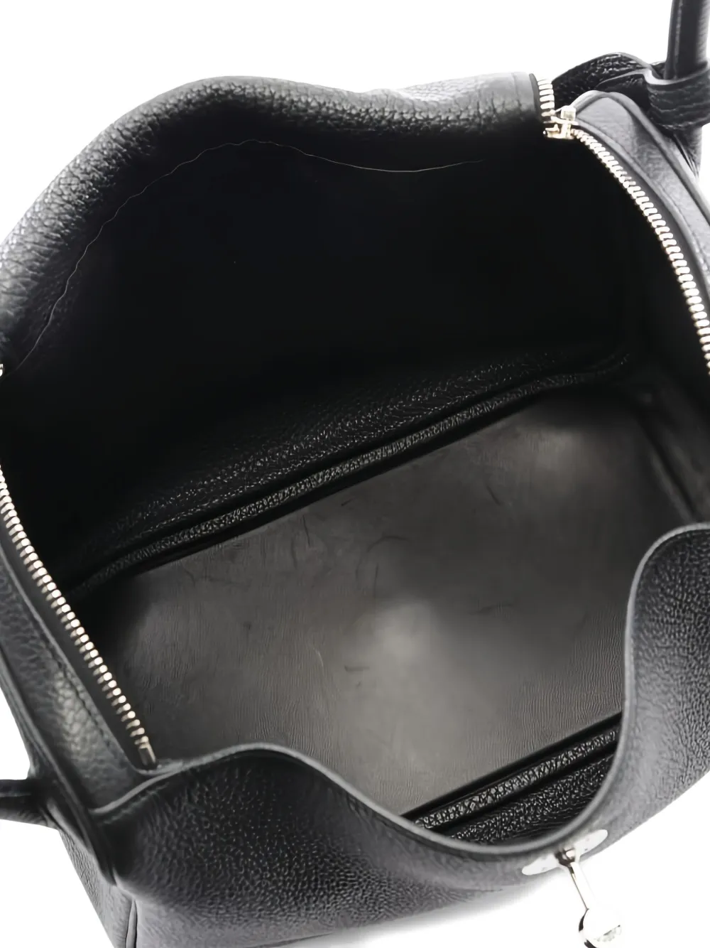 Pre-owned Hermes 2016 Lindy 30 Shoulder Bag In Black