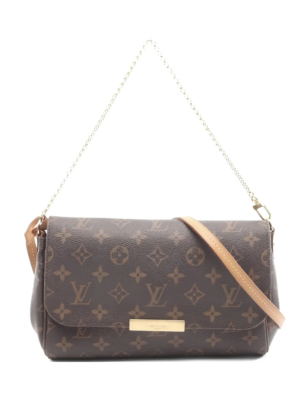 Louis Vuitton Pre-Owned 2013 Favorite monogram chain MM crossbody bag Louis Vuitton Pre-Owned 2013 Favorite monogram chain MM crossbody bag