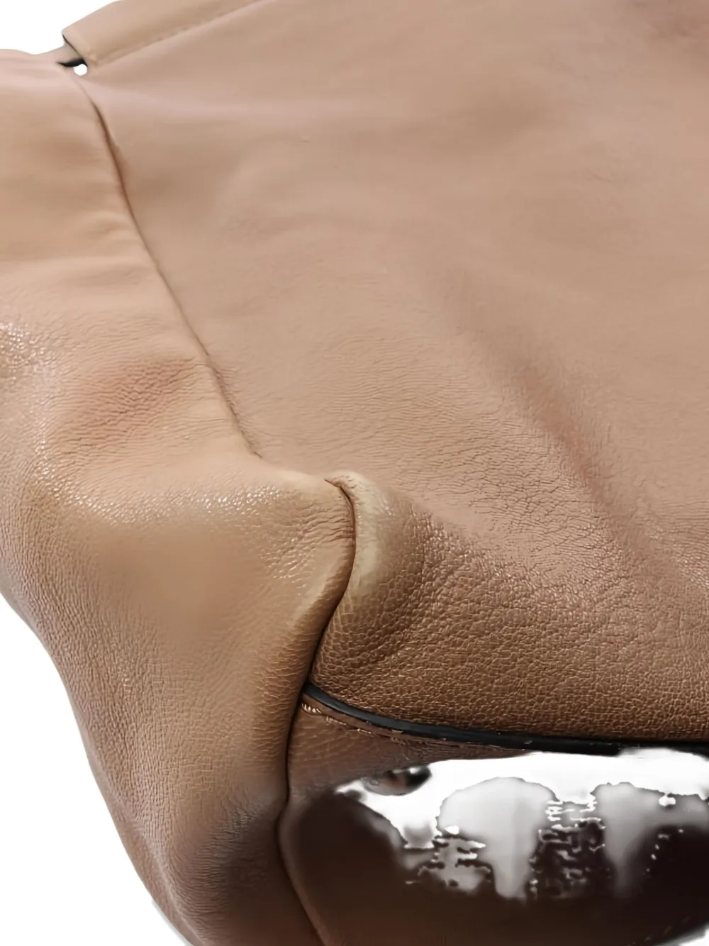 Pre-owned Fendi 2000s Large Peekaboo Tote Bag In Brown