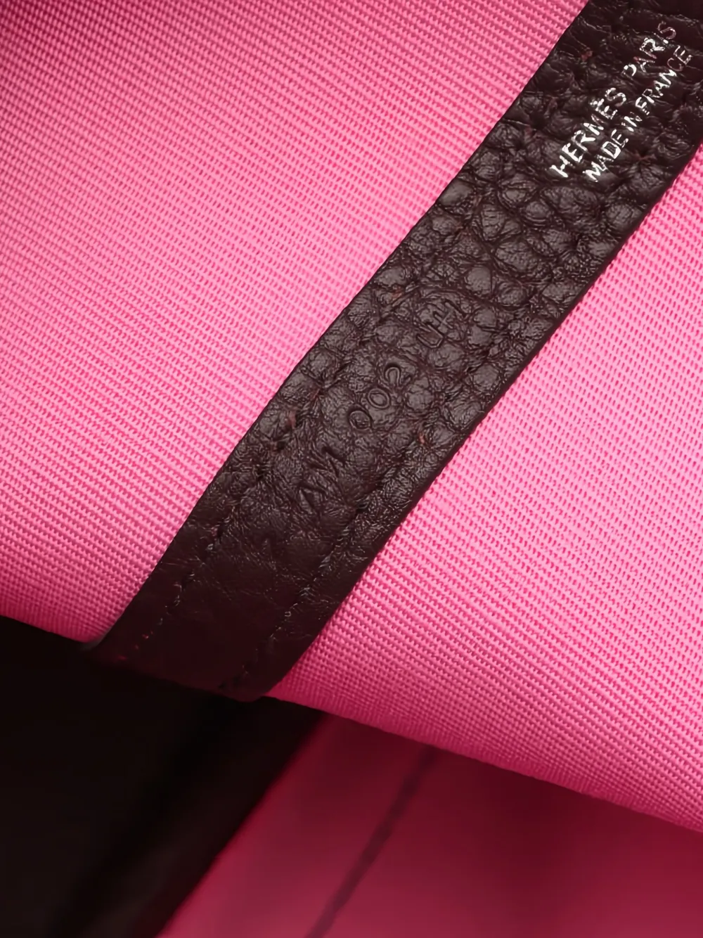 Pre-owned Hermes 2021 Garden Party Tpm Tote Bag In Red