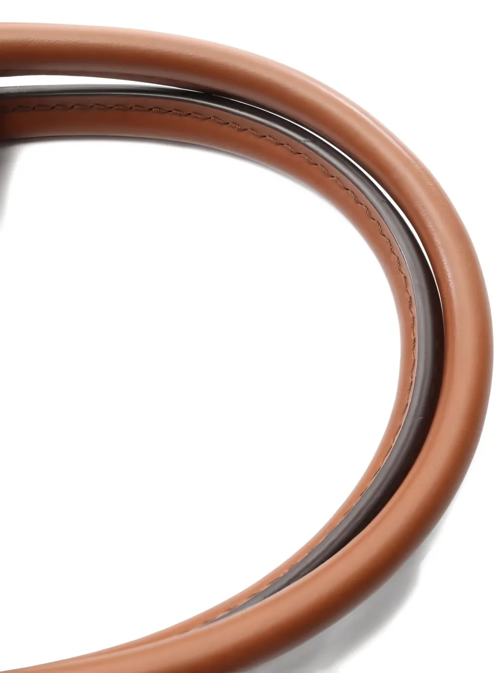 Pre-owned Louis Vuitton 2014 Damier Ebene Belmont Tote Bag In Brown