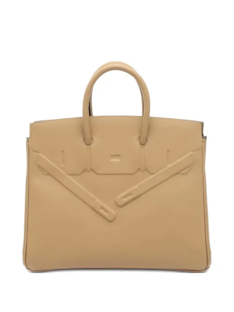 Hermès Pre-Owned 2025 Shadow Birkin 25 Poussier handbag
