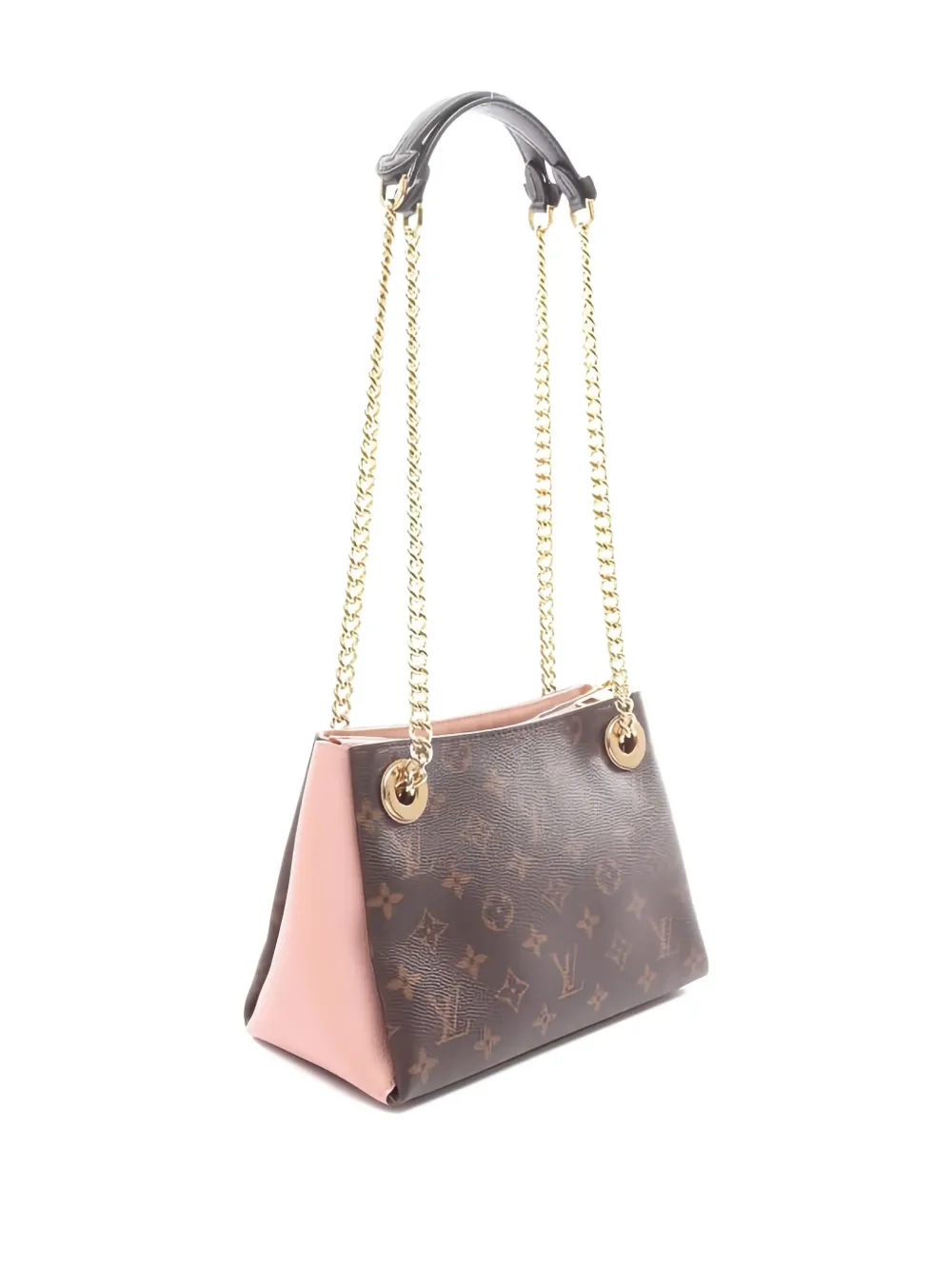 Pre-owned Louis Vuitton 2019 Surenne Bb Shoulder Bag In Brown