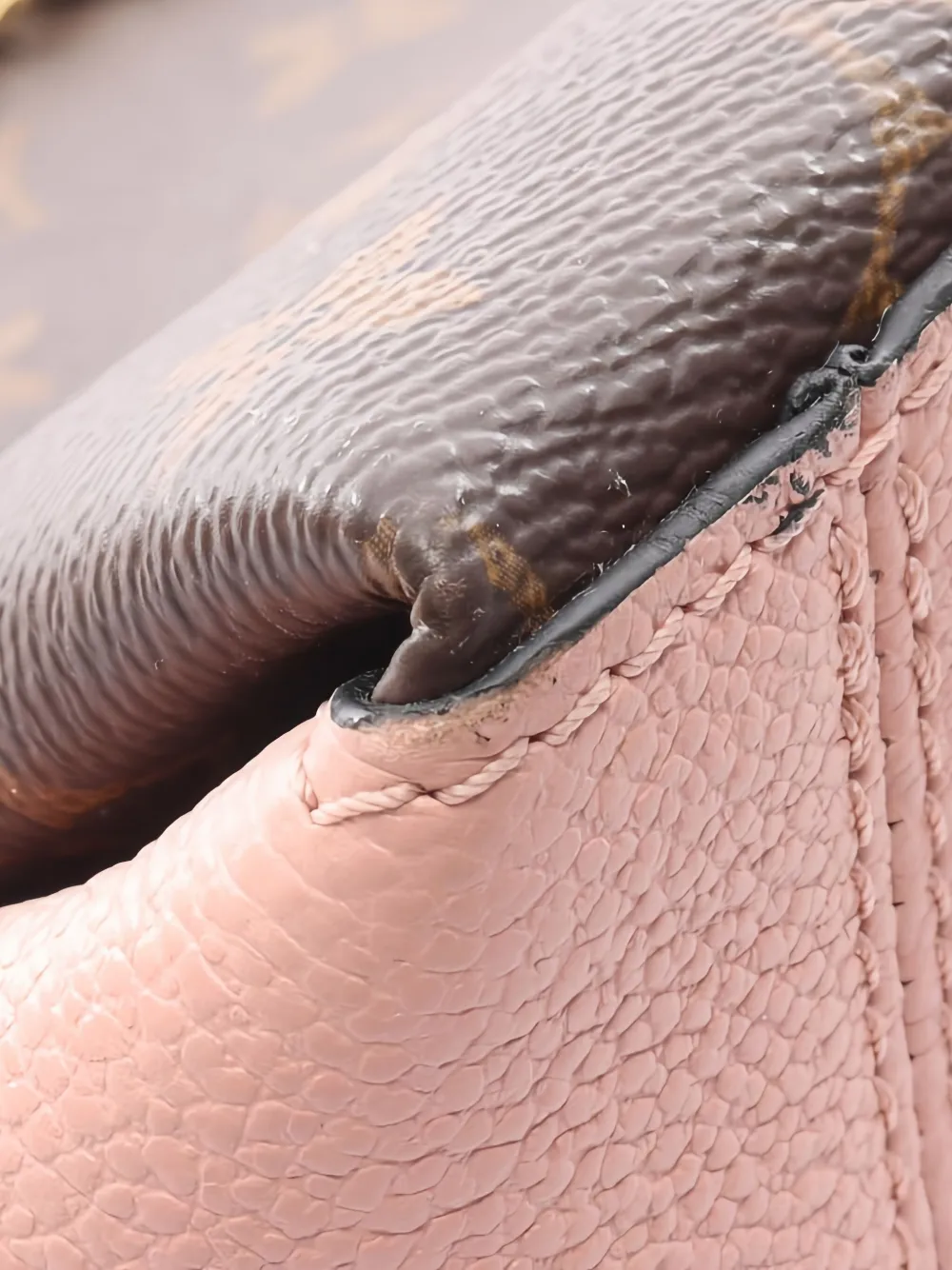 Pre-owned Louis Vuitton 2019 Surenne Bb Shoulder Bag In Brown