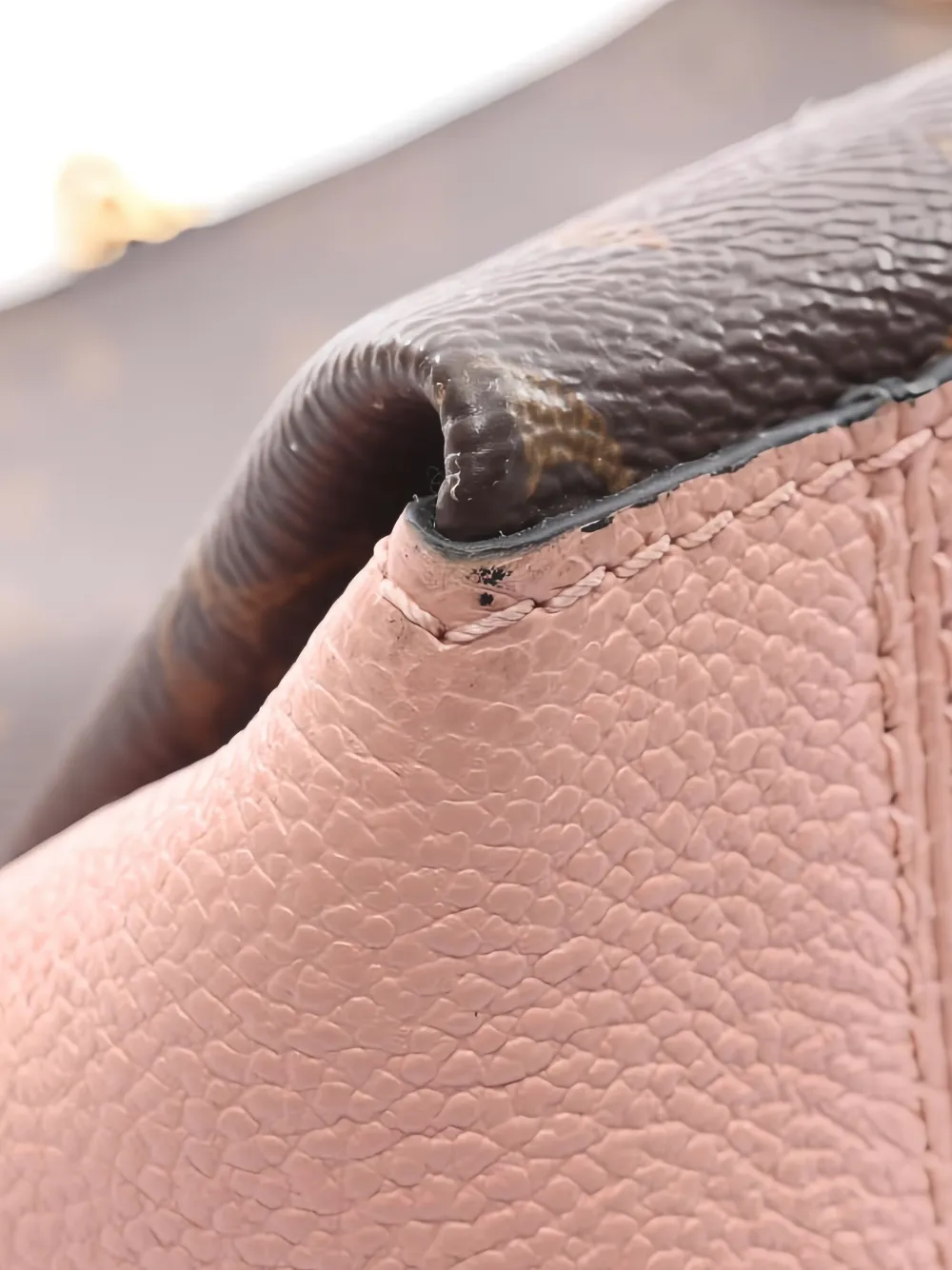 Pre-owned Louis Vuitton 2019 Surenne Bb Shoulder Bag In Brown