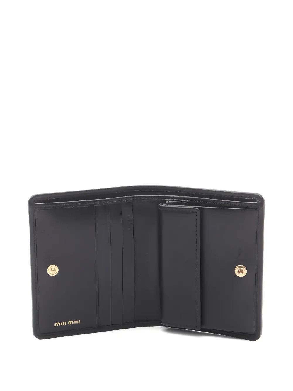 Miu Miu Pre-Owned 2020s matelassé-effect leather bi-fold wallet | Image 2