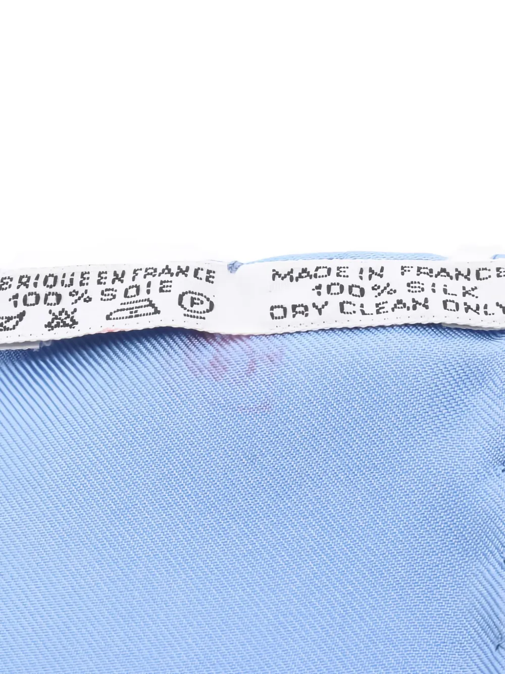 Pre-owned Hermes 2010s 90 Sanssoucy Scarf In Blue