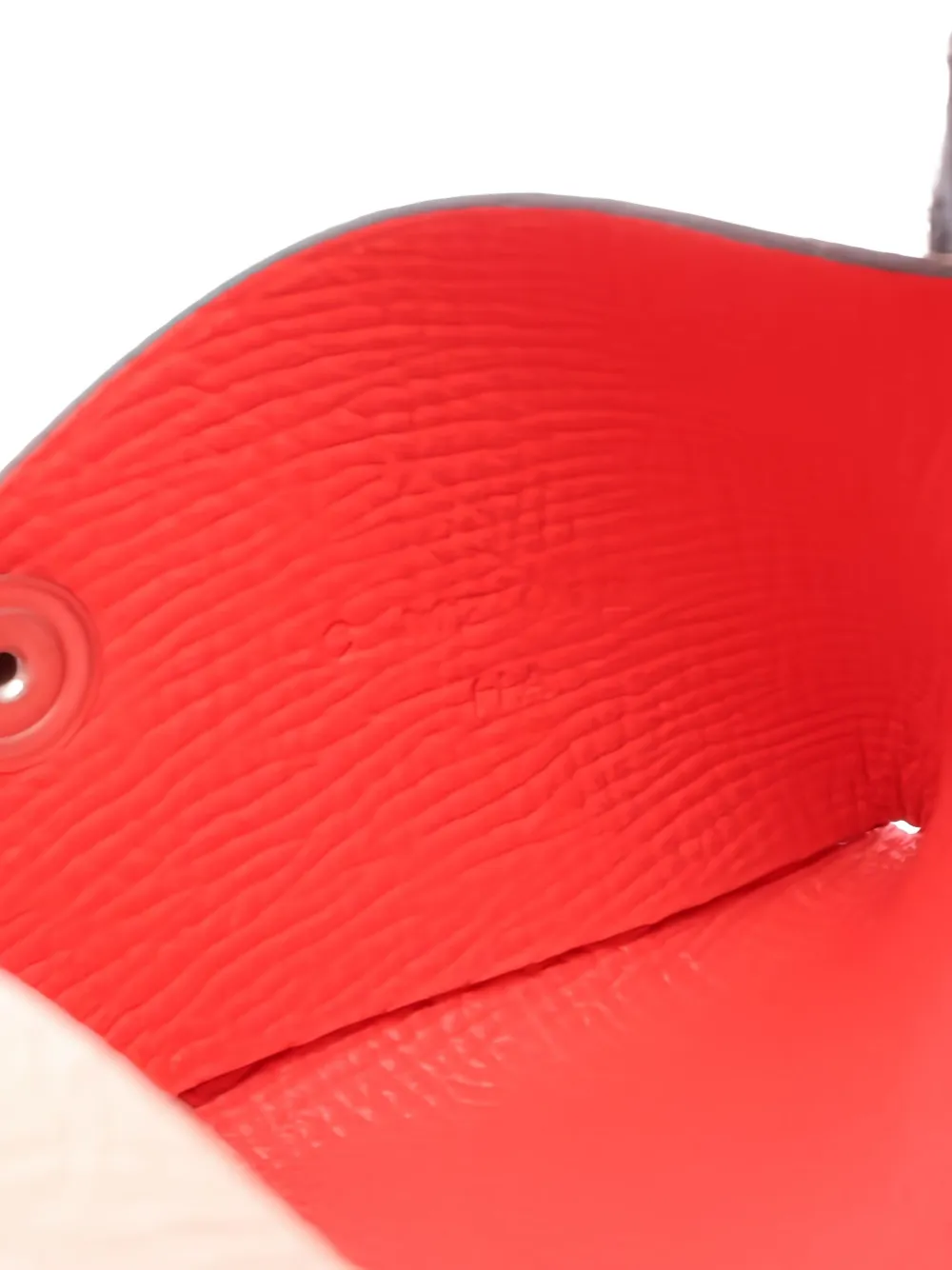 Pre-owned Hermes 2018 Calvi Coin Purse In Pink